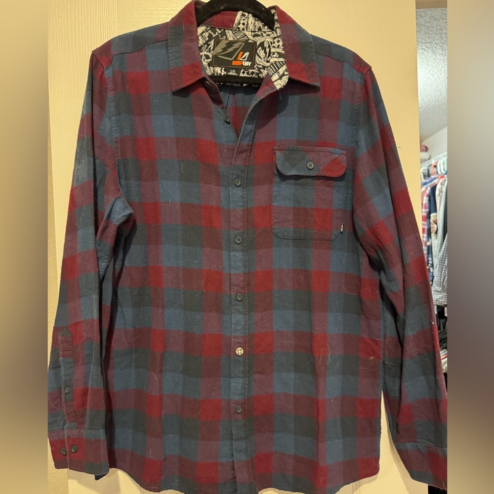 Amplify Men’s plaid shirt